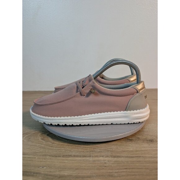 Hey Dude Women's Wendy Adv Antique Rose Sneakers Size 8 Shoes Comfort Dry Step - Picture 7 of 12